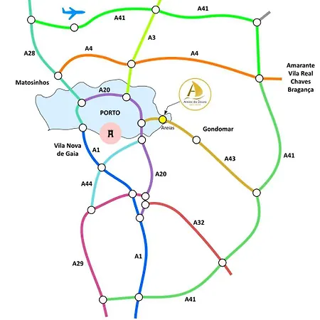 Areias Do Douro 게스트하우스